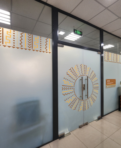 Frosted Glass Mockup 2